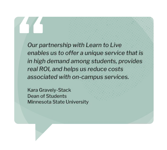 Client testimonial